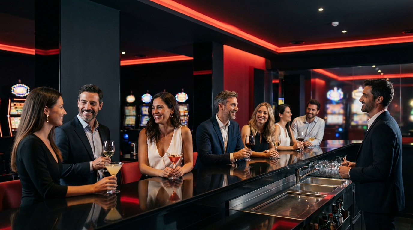 Ambiente Cafetería Casino Estark 92